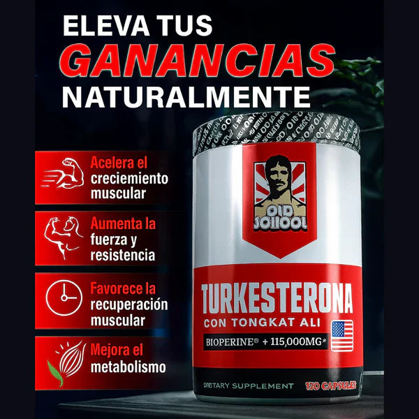 Turkesterone - Fuerza y Resistencia sin límites