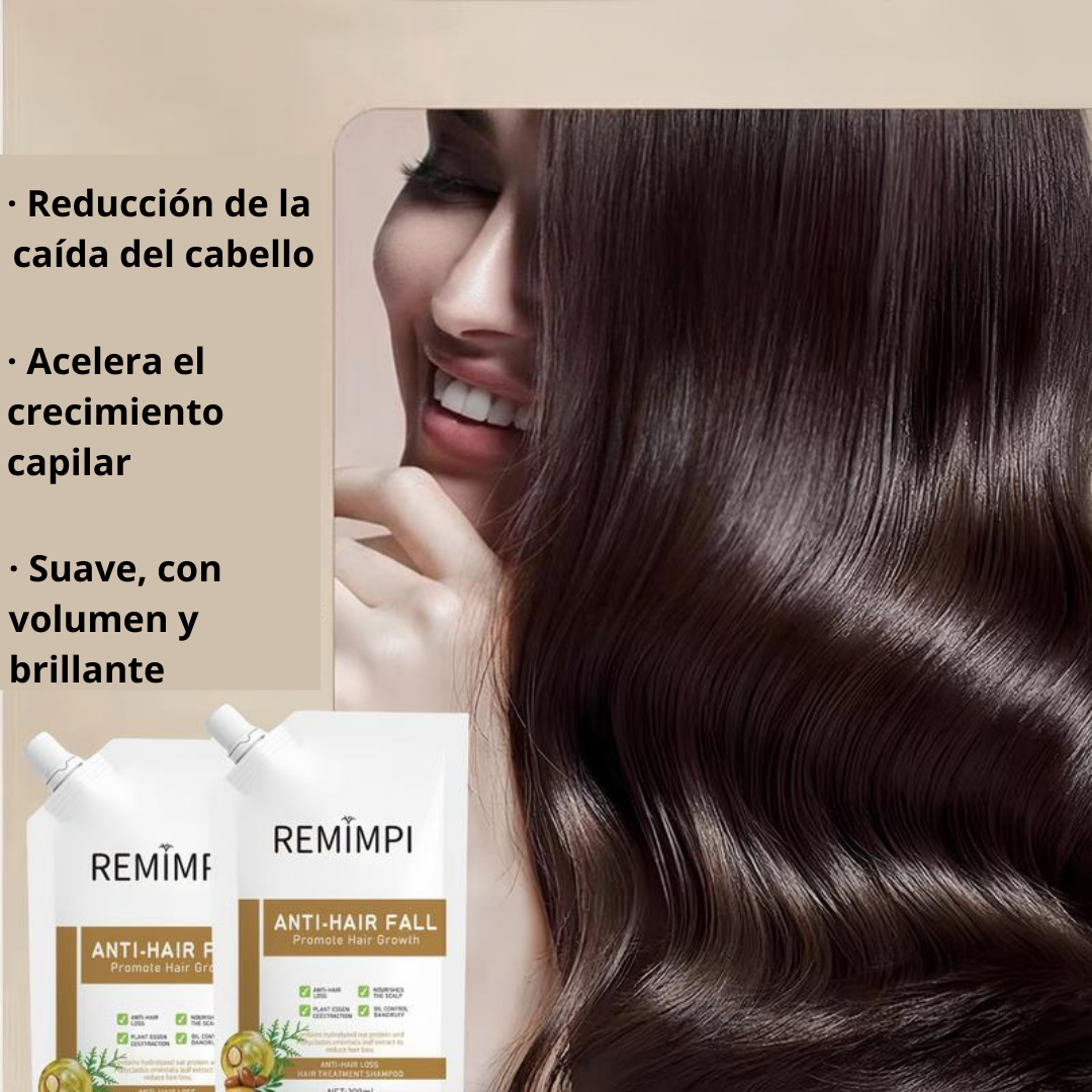 Shampoo Anti-Caída Remimpi - Con un 30% de descuento