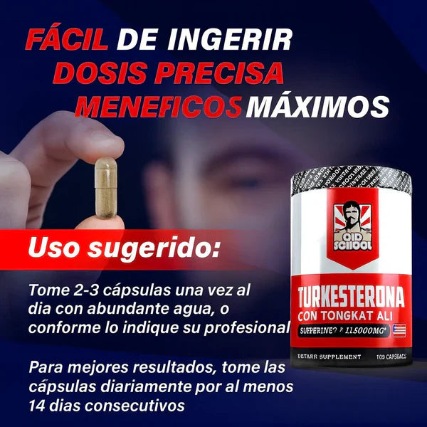 Turkesterone - Fuerza y Resistencia sin límites