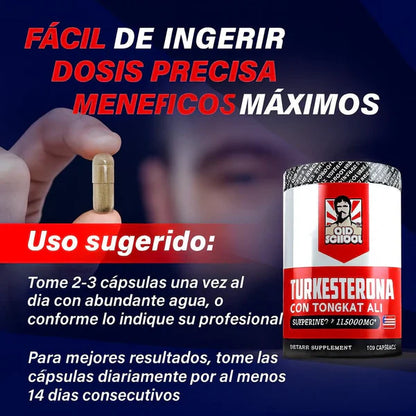 Turkesterone - Fuerza y Resistencia sin límites
